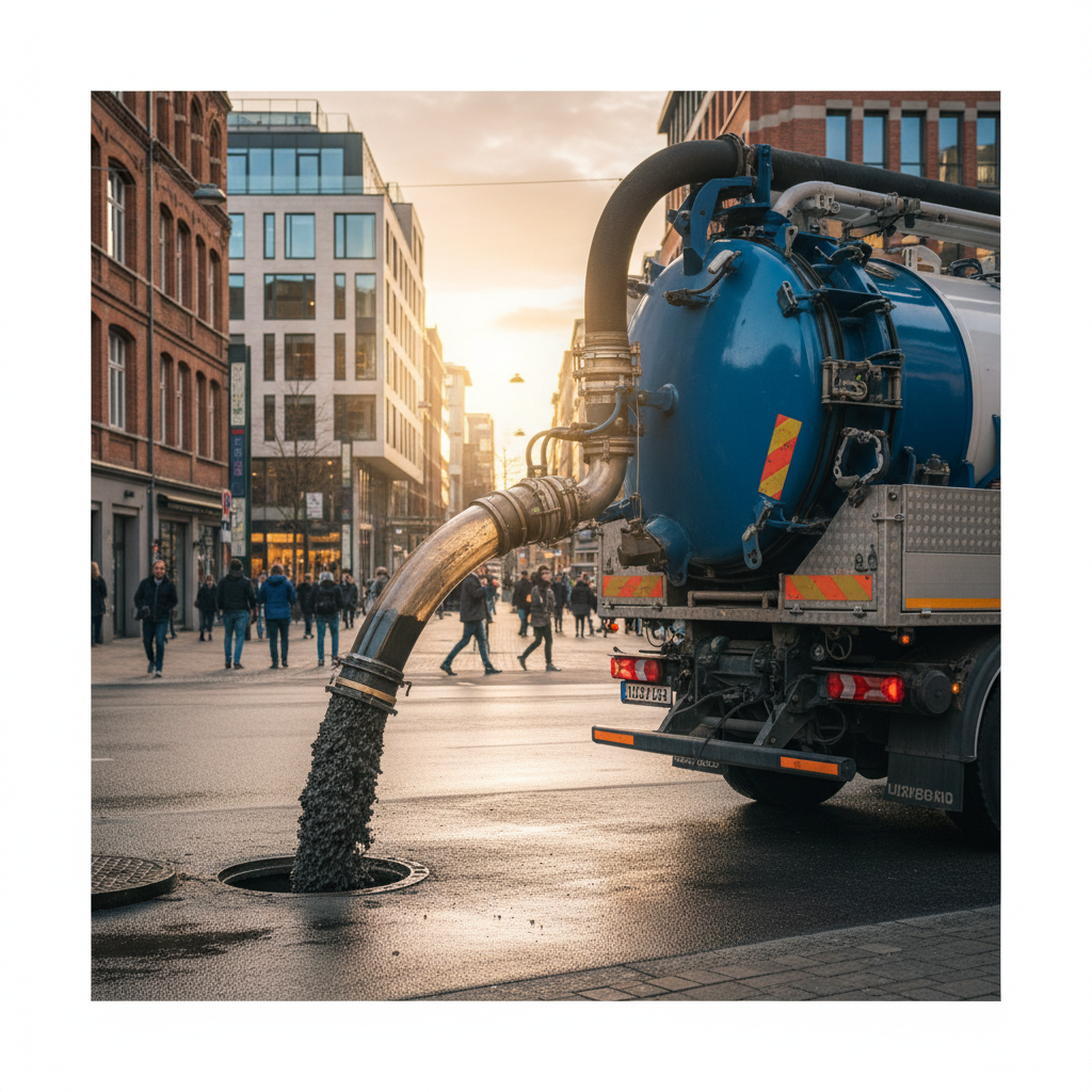 Effektiv slamsugning: En essentiel service for moderne samfund